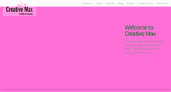 Desktop Screenshot of creativemax.com